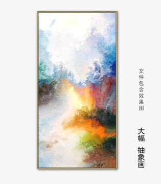 抽象油画