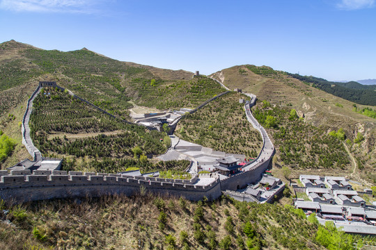 雁门关全景