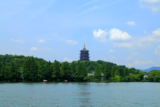 西湖雷峰塔