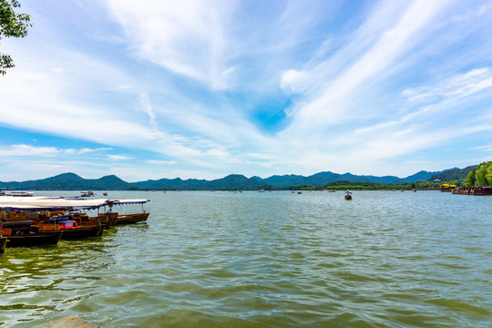 西湖山水风景