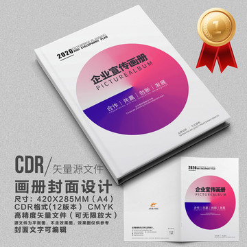 高檔企業(yè)宣傳畫冊封面設(shè)計