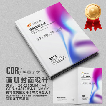 高檔企業(yè)宣傳畫冊封面設(shè)計
