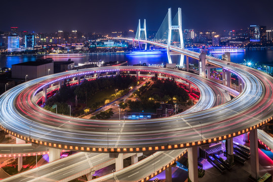 城市风光夜景