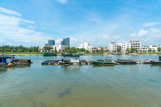 海南琼海潭门千年渔港