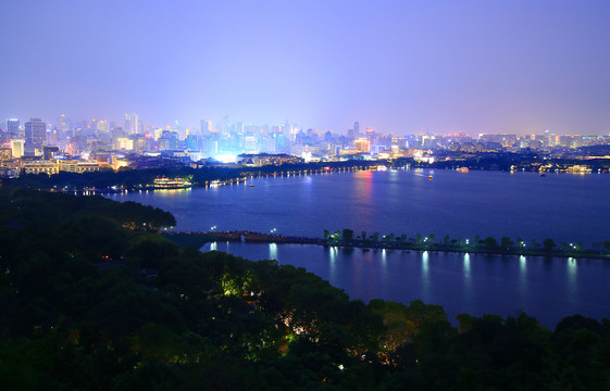 杭州城市夜景