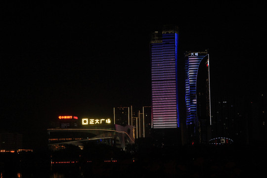 洛阳正大广场夜景