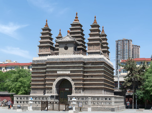 内蒙呼和浩特五塔寺