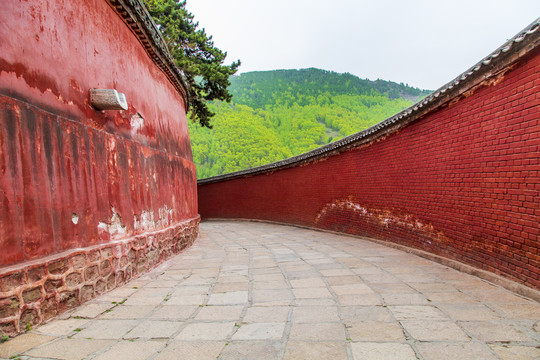 忻州五台山红墙