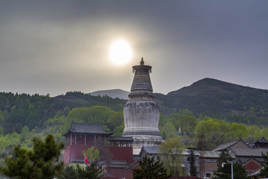 忻州五台山塔院寺白塔