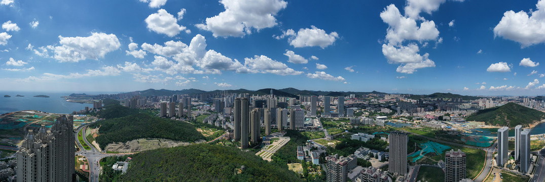 现代都市风光之大连高新园区风貌