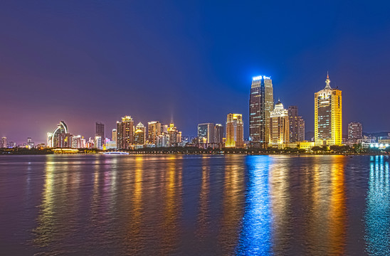 厦门筼筜湖夜景