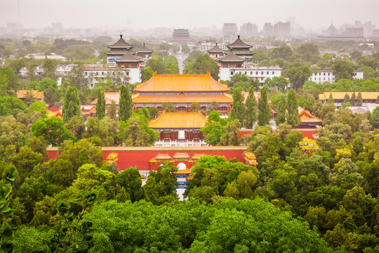 景山远眺