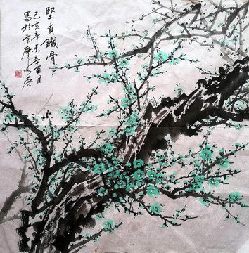 國畫梅花