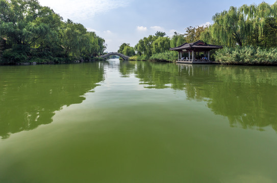 济南明湖风光