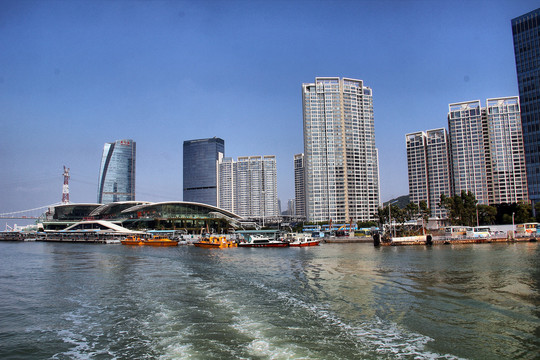 厦门海滨城市风光