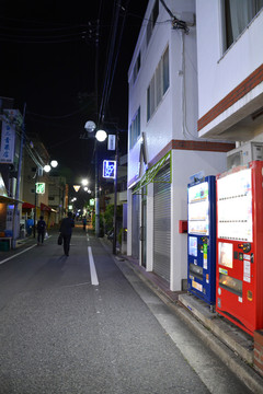 东京街头夜景