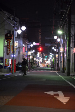 东京街头夜景