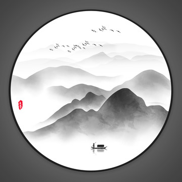 水墨畫(huà)