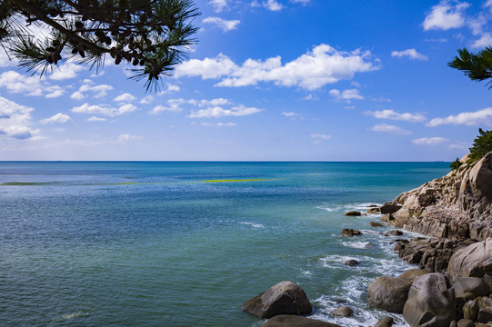 青岛崂山海滨