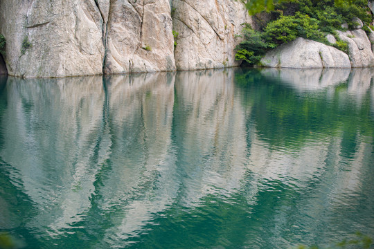 绿水青山青岛崂山