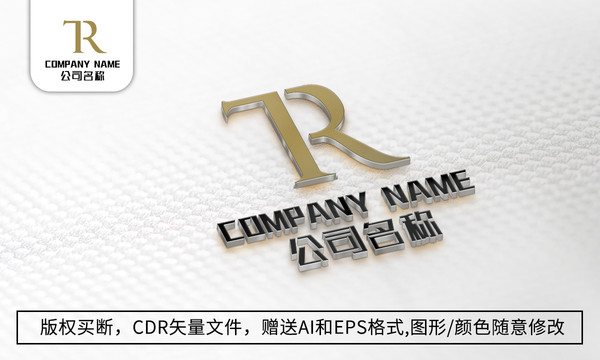 R字母logo标志公司商标