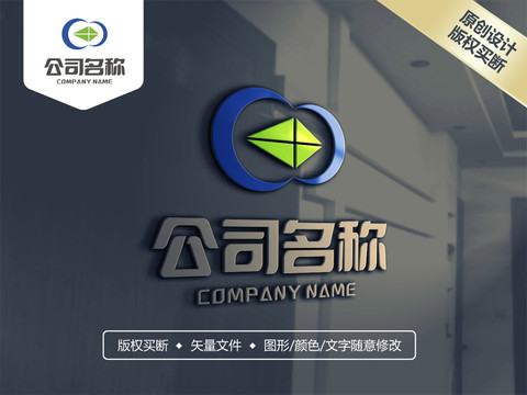 C字母logo设计