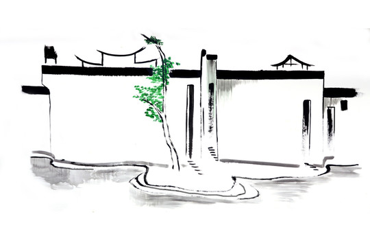 水墨江南