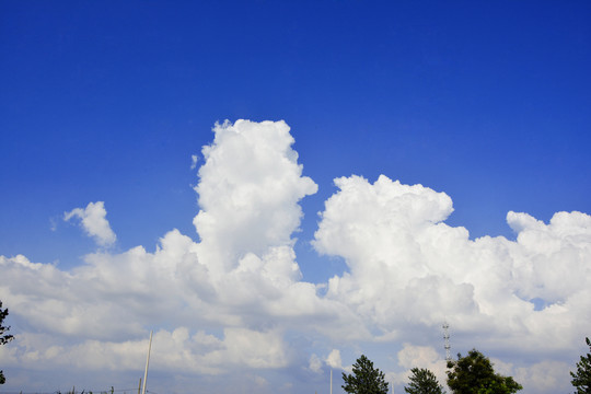 天空壮观云景