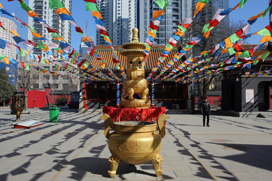 沈阳实胜寺经幡