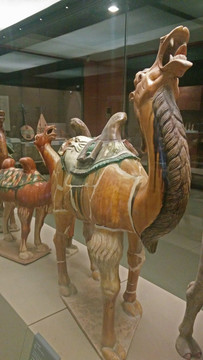 三彩骆驼俑