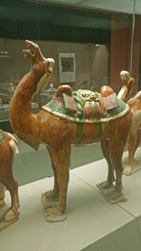 三彩骆驼俑