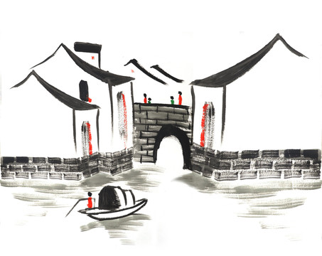水墨江南