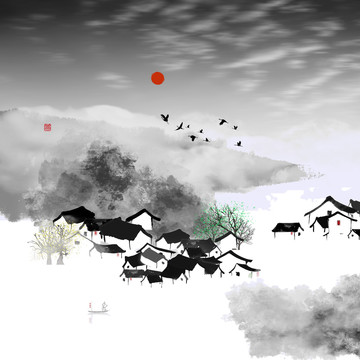 山水畫