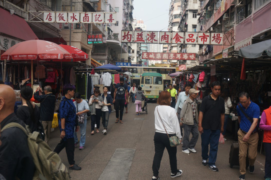 香港市井民众生活