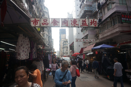 香港市井民众生活