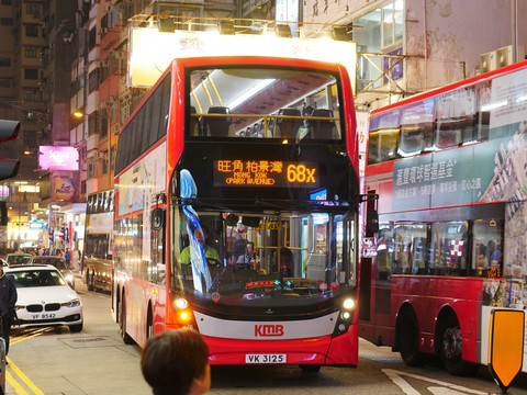 香港城市风光夜景