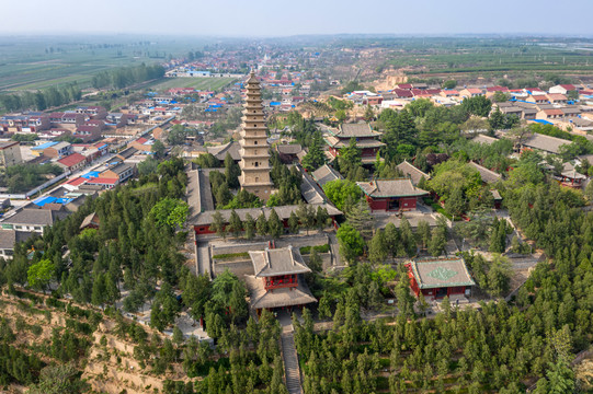 普救寺古建筑群