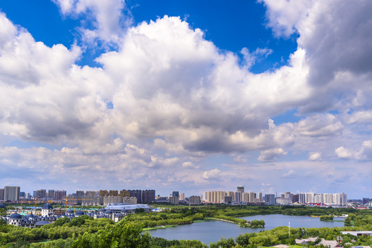 唐山风光建筑群