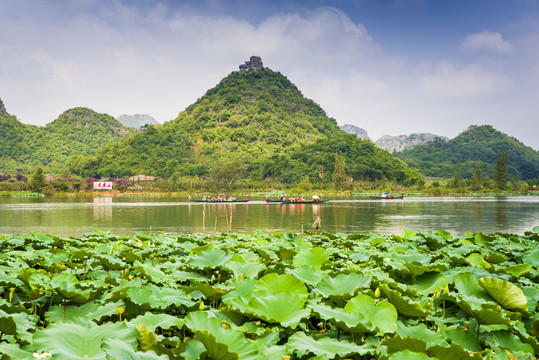 普者黑山水