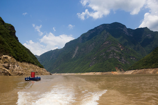 长江三峡巫峡风光
