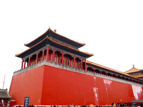 故宫红墙建筑