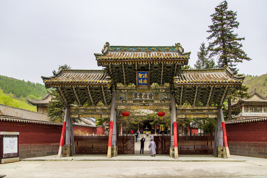 忻州五台山碧山寺牌坊