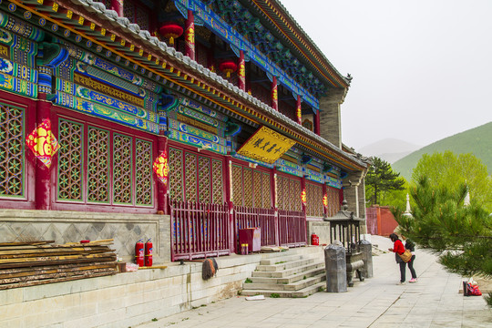 忻州五台山集福寺藏经阁