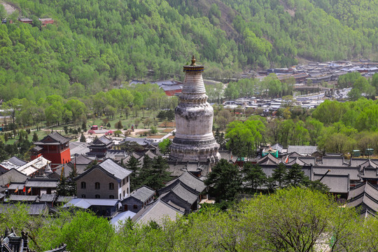 忻州五台山全景