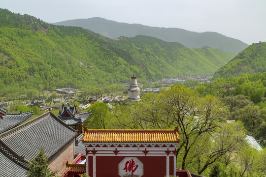 忻州五台山全景