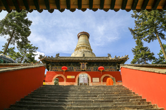 忻州五台山塔院寺山门