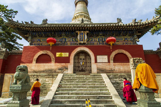 忻州五台山塔院寺山门