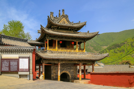 忻州五台山显通寺钟楼