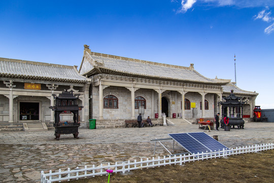 忻州五台山北台灵应寺