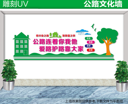 公路維護(hù)文化墻
